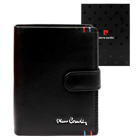 Portfel męski skórzany skóra naturalna Pierre Cardin