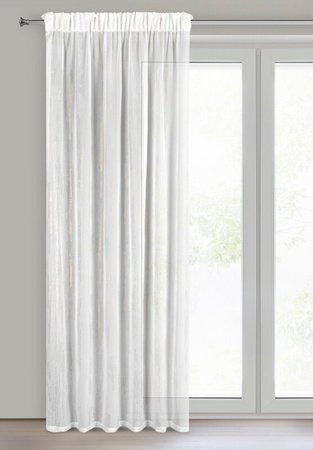 FIRANA GOTOWA ASTRA NA TAŚMIE 140 X 270 CM BIAŁY