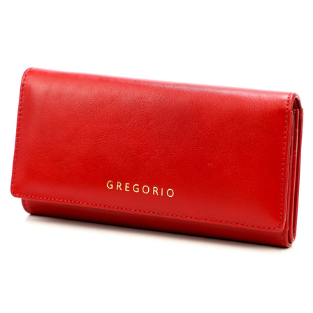 Portfel damski skórzany skóra naturalna Gregorio 