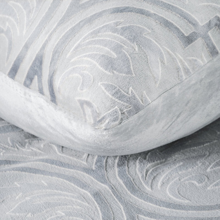KOMPLET POŚCIELI FLANO 5 200 X 220 CM SREBRNY