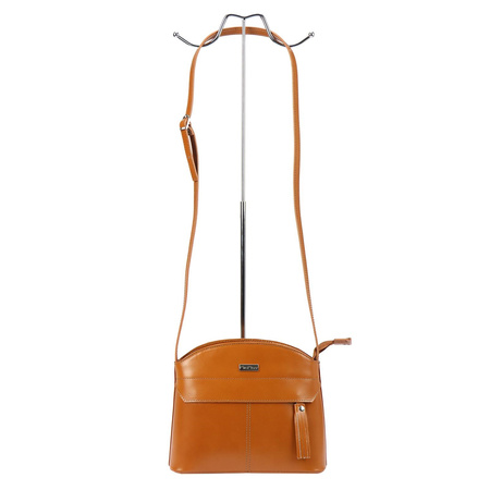 MiaMore torebka listonoszka skóra naturalna czarny