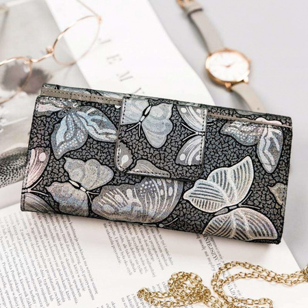 Portfel damski skórzany skóra naturalna  Peterson