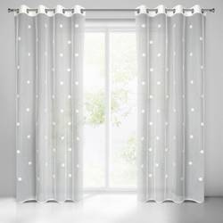 FIRANA GOTOWA ELSA 140 X 250 CM BIAŁY