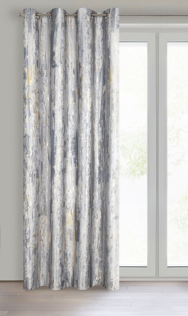 ZASŁONA GOTOWA GRACE 140 X 250 CM SZARY