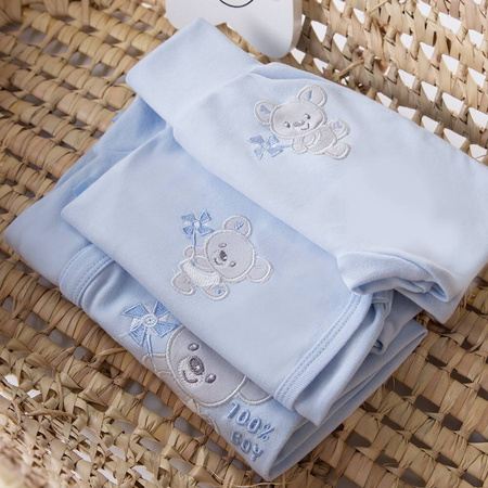 PÓŁŚPIOCH niemowlęcy wyprawka  NEWBORN NIEBIESKI Ewa Klucze