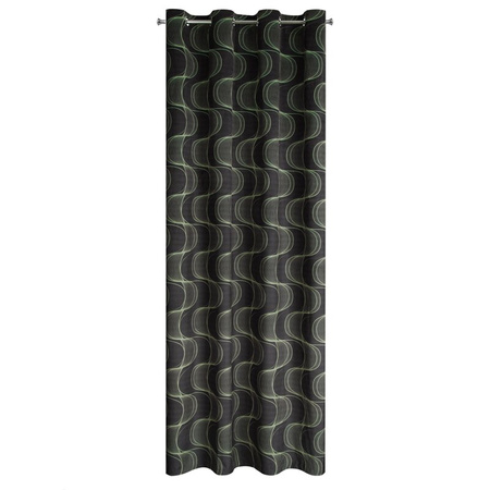 ZASŁONA GOTOWA POLA 140 X 250 CM CZARNY