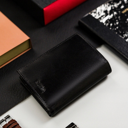 Portfel męski skórzany skóra naturalna  Peterson