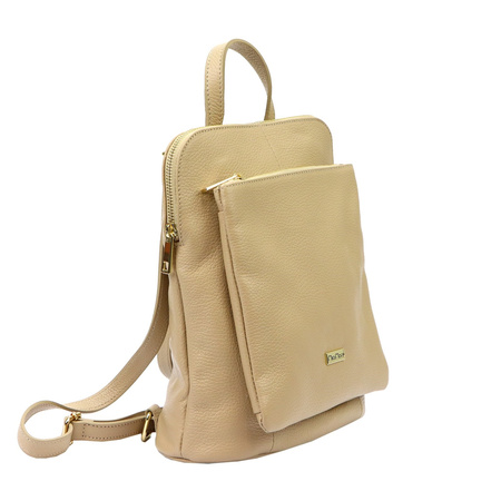 Plecak damski skórzany skóra naturalna MiaMore 