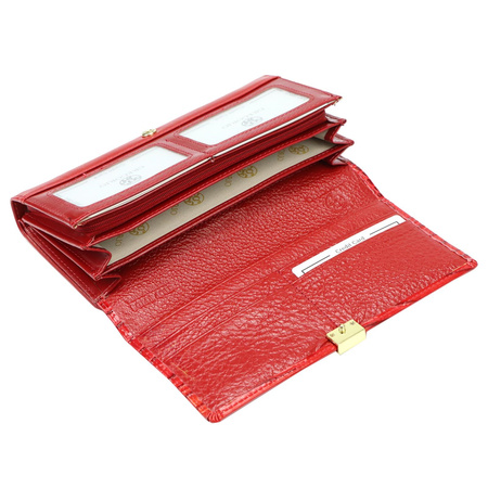 Portfel damski skóra naturalna skórzany Gregorio 