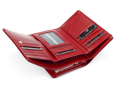 Portfel damski skórzany skóra naturalna Gregorio 