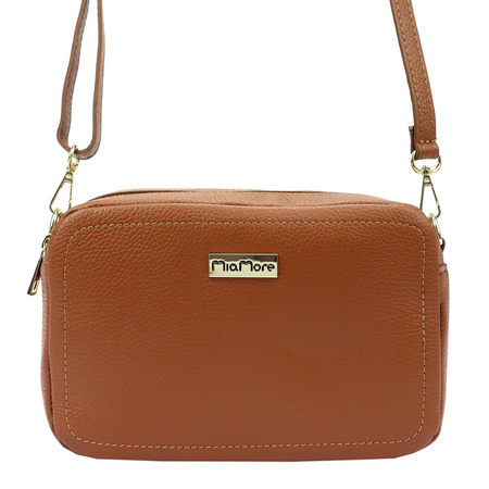 Torebka torebki skórzana skóra naturalna MiaMore damska 