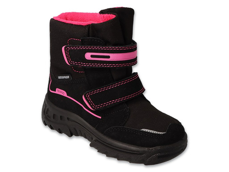 Befado - Trekk buty śniegowce dla dziewczynki 