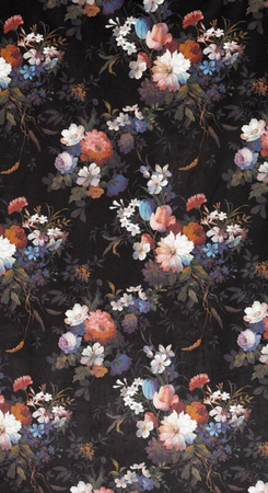 ZASŁONA GOTOWA KAREN NA TAŚMIE 140 X 270 CM CZARNY