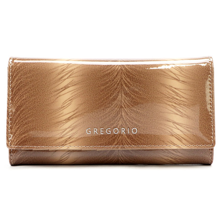 Portfel damski skórzany skóra naturalna Gregorio