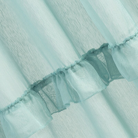 FIRANA GOTOWA LORENA NA TAŚMIE 140X270 CM MIĘTOWY