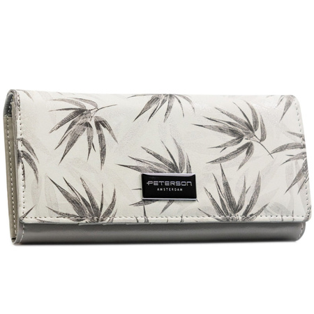 Portfel damski skóra naturalna skórzany Peterson