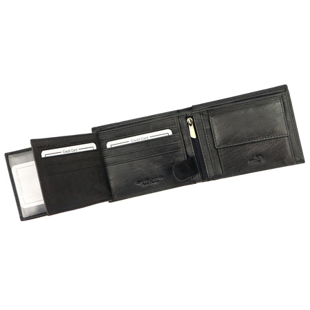 Portfel męski skórzany skóra naturalna Nordee