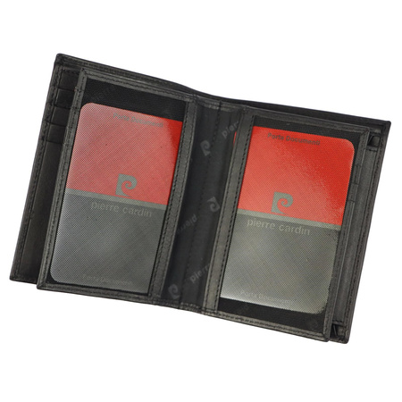 Portfel męski skórzany skóra naturalna Pierre Cardin