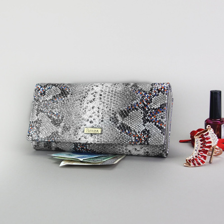 Portfel damski skórzany skóra naturalna Patrizia