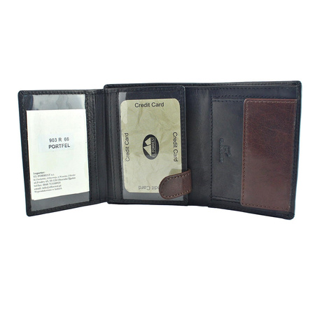 Portfel męski skórzany skóra naturalna El Forrest 