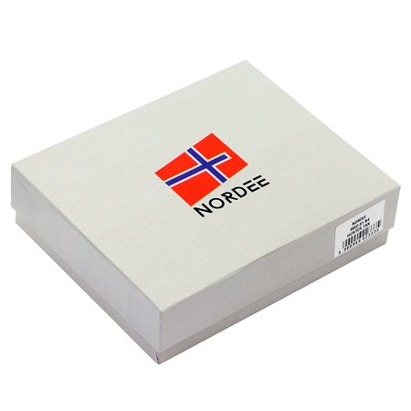 Portfel męski skórzany skóra naturalna Nordee