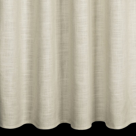ZASŁONA GOTOWA ROSI NA TAŚMIE 140 X 270 CM CIEMNOBEŻOWY