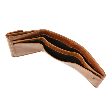 Portfel męski skórzany skóra naturalna El Forrest 