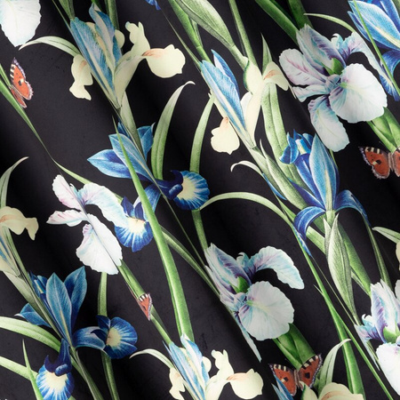 ZASŁONA GOTOWA MAJA 140 X 250 CM CZARNY