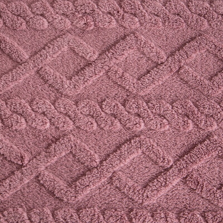 KOC D91 WARKOCZ 200 X 220 CM PUDROWY RÓŻ