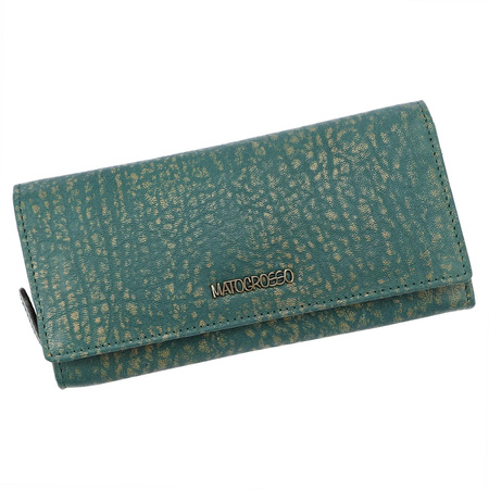 Portfel damski skórzany skóra naturalna Mato Grosso