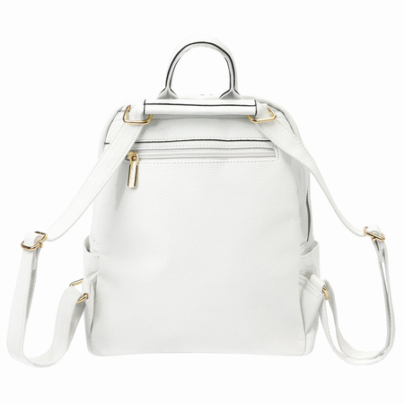 Plecak damski skórzany skóra ekologiczna Pierre Cardin