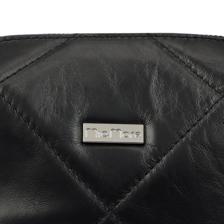 MiaMore torebka listonoszka skóra naturalna beżowy