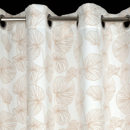 ZASŁONA GOTOWA MARIGOLD 140 X 250 CM BIAŁY