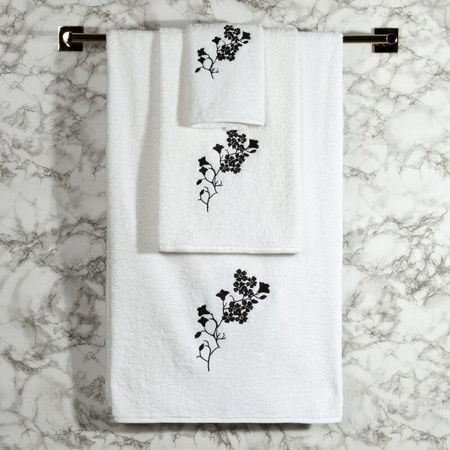 KOMPLET RĘCZNIKÓW 3 56 X 36 X 7 CM BIAŁY