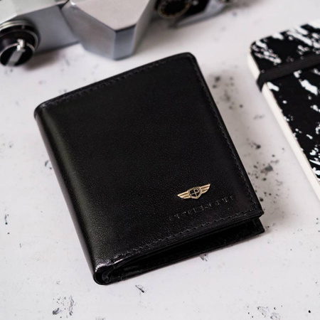 Portfel męski skórzany skóra naturalna  Peterson