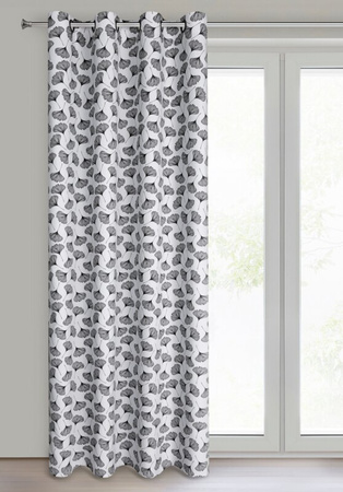 ZASŁONA GOTOWA KEMI 140 X 250 CM BIAŁY