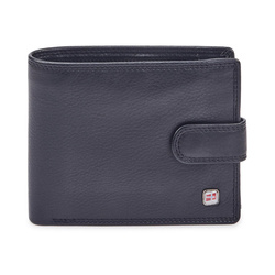 Portfel męski skórzany skóra naturalna Nordee