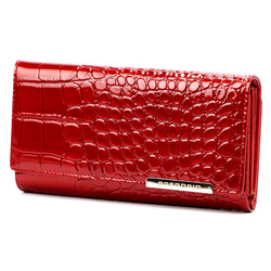 Portfel damski skórzany skóra naturalna Gregorio