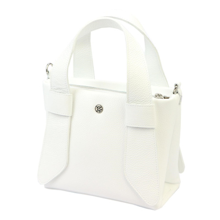 Gregorio torebka kuferek skóra naturalna czarny