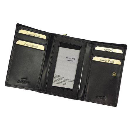 Portfel damski skórzany skóra naturalna El Forrest 