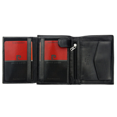 Portfel męski skórzany skóra naturalna Pierre Cardin