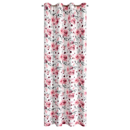 ZASŁONA GOTOWA CECILY 140 X 250 CM BIAŁY