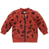 Bluza rozpinana dla chłopca czerwona Pinokio Lets rock 