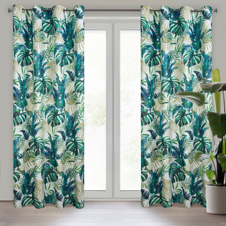 ZASŁONA GOTOWA NELLY 140 X 250 CM BIAŁY