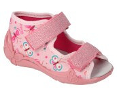 Befado - Obuwie dziecięce sandałki dla dziewczynki różowe