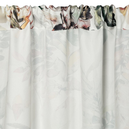 ZASŁONA GOTOWA GARDEN2 NA TAŚMIE 155 X 200 CM BIAŁY