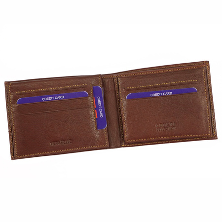 Portfel męski skórzany skóra naturalna Coveri 