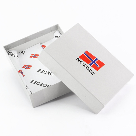 Portfel męski skórzany skóra naturalna Nordee