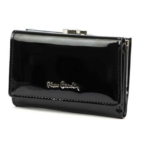 Portfel damski skóra naturalna + skóra ekologiczna Pierre Cardin 