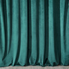 ZASŁONA GOTOWA D91 ROSA 140 X 250 CM CIEMNOTURKUSOWY